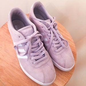 adidas courtset sneakers purple